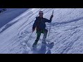 La fourastier skis aux pieds