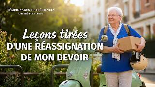 Épisode 864: Témoignages chrétiens – Leçons tirées d'une réassignation de mon devoir