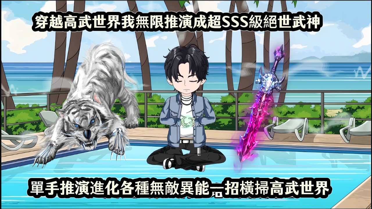穿越高武世界我無限推演成超SSS級絕世武神，單手推演進化各種無敵異能一招橫掃高武世界