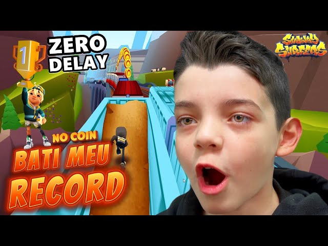 🛹️NO COIN SUBWAY SURFERS BATI MEU RECORD 9:27,32 