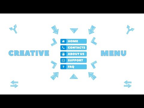 Creative Menu ││ HTML & CSS Tutorial