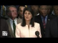 Watch S.C. Gov. Haley call for Confederate flag to be removed from state capitol