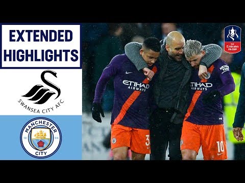 City Fight Back to Make the Semi-Final | Swansea 2-3 Manchester City  | Emirates FA Cup 18/19