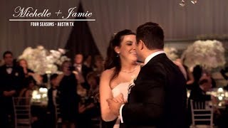 Michelle + Jamie's Four Seasons Wedding Video - Austin Wedding Videographer(Filmed by Austin TX wedding videography company, The Wedding Theater, Michelle and Jamie's Four Seasons Wedding was the epitome of classy and style., 2014-06-17T18:47:31.000Z)