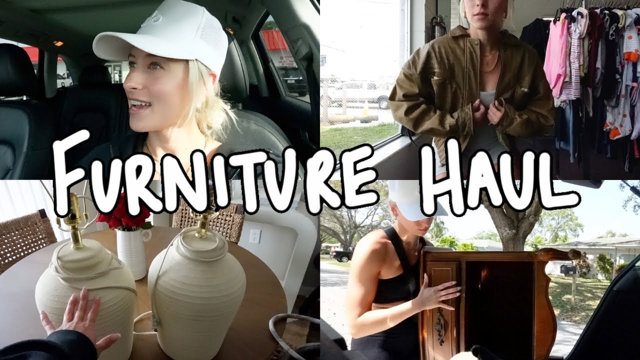 FB MARKETPLACE FURNITURE HAUL tips and tricks for finding hidden gems