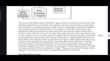 PSY510 Lecture 21 Organisational Psychology Short Lecture VU Lectures