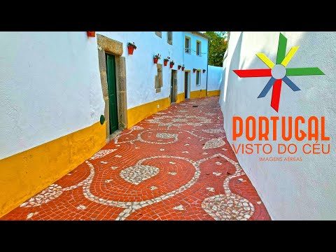 One of the most beautiful 🧱 original streets in Portugal - Nisa - Portalegre - 4K UltraHD