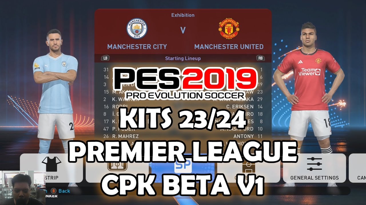 PES 2019 NEXT SEASON PATCH 2023-2024 UPDATE - PES 2019 Gaming WitH TR