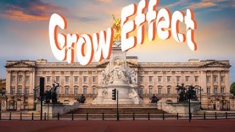 Benn TK BUILDING GROW EFFECT - Davinci Resolve Fusion