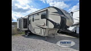SOLD! 2017 Crusader 319RKT Fifth Wheel, 3 Slides, Rear Kitchen, Four Seasons, Washer/Dryer $29,900