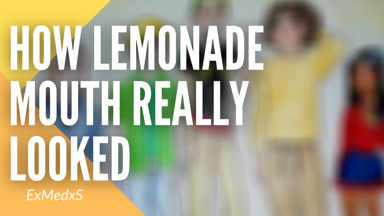 Drawing Lemonade Mouth, According to the Book