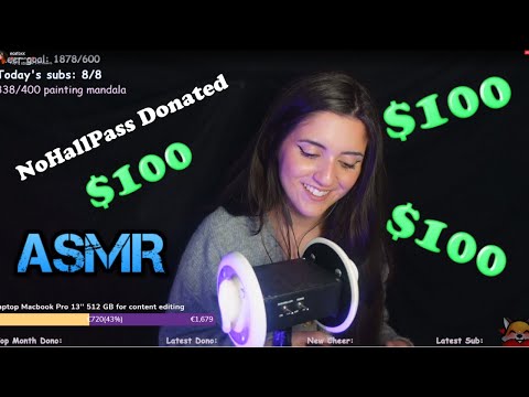 Donating To ASMR Streamers