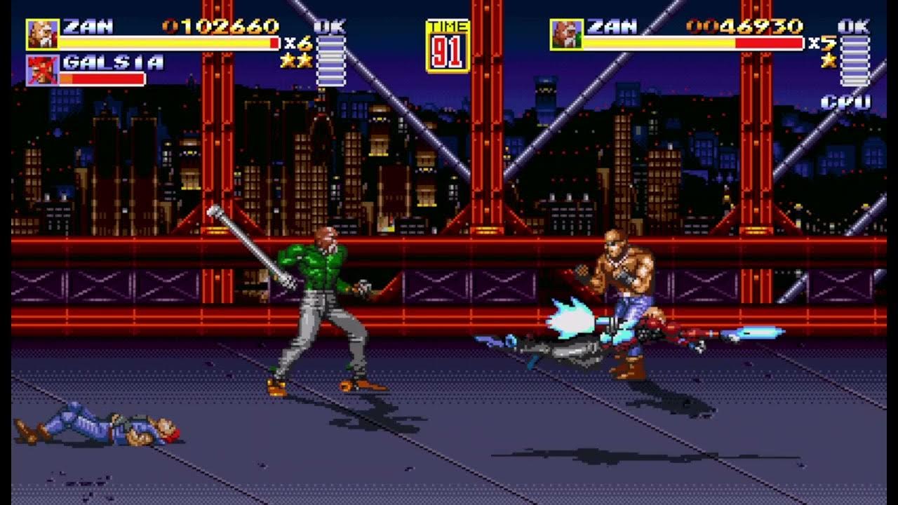 Streets Of Rage Remake Dr Zan & Dr Zan Playthrough YouTube