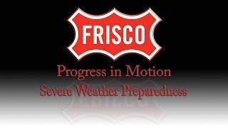Progress in Motion - Severe Weather Preparedness