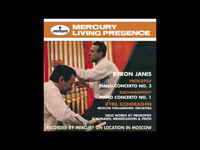 RACHMANINOV: Piano Concerto No. 1 F sharp minor op. 1