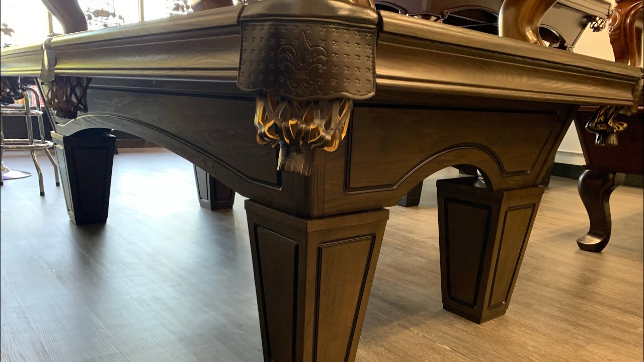American Heritage 8Ft Pool Table - CHIEF BILLIARDS - YouTube