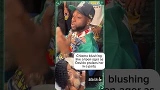 Chioma Blushing Like A 16 Years Old Girl As Davido Crown Her A Queen On Her Birthday