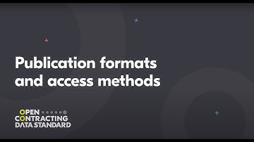 Publishing formats and access methods