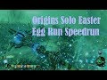 BO3 Zombies Origins Solo Easter Egg Speedrun World Record?