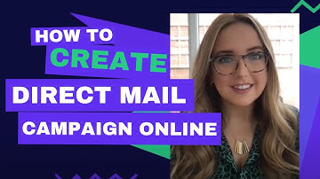 How to Create a Direct Mail Campaign online in ZAP~POST