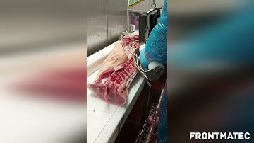 Frontmatec Pork Solutions | Manual Chine Bone Saw