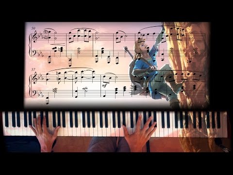 Zelda: Breath of the Wild piano + sheet music (E3 trailer)