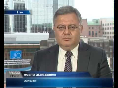 პარლამენტის თავმჯდომარე ნატოს შტაბ-ბინაში -  დავით უსუფაშვილმა \"მოამბის\" შეკითხვებს უპასუხა