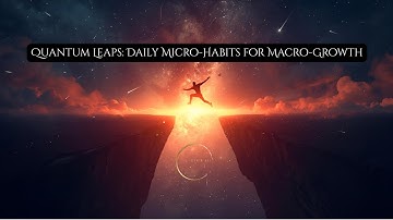 Quantum Leaps: Daily Micro-Habits for Macro-Growth #QuantumLeaps #MicroHabits #MacroGrowth