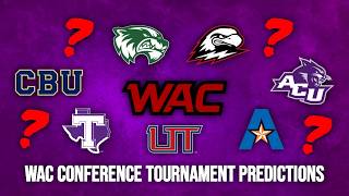 Wac Conference Tournament Predictions 2026 College Basketball Conference Tournaments