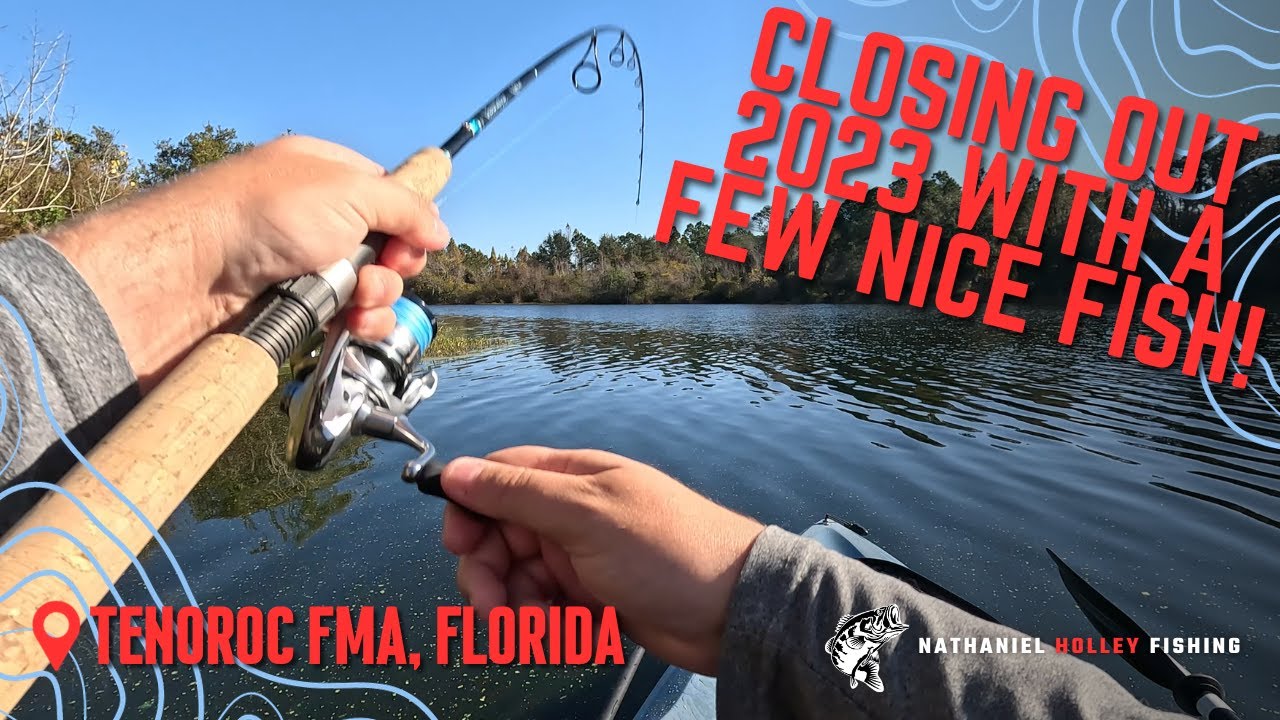 One Last Fishing Trip to End 2023 Tenoroc FMA Bass Fishing Bass