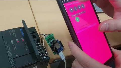 D1 mini로 웹서버 만들어 PLC 입출력제어