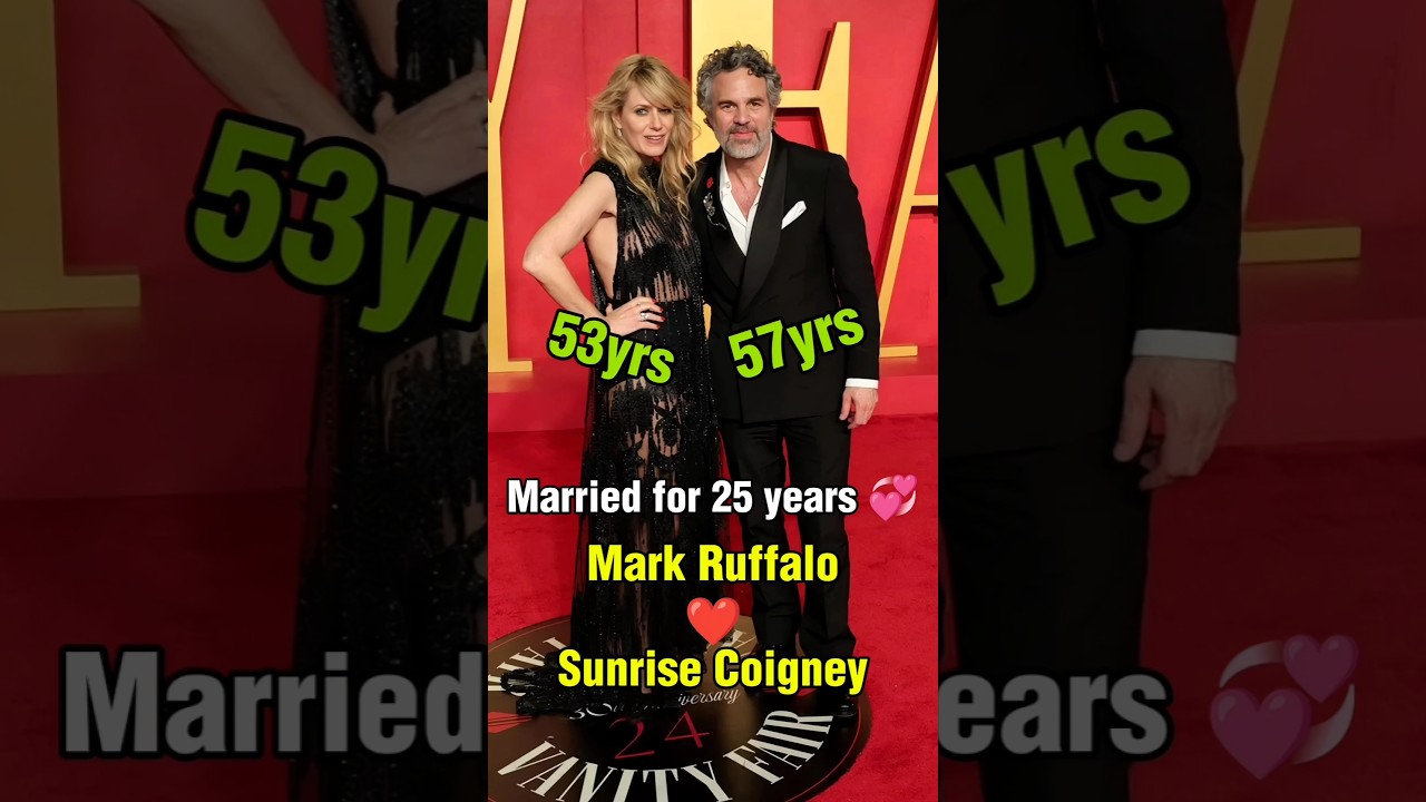 Mark Ruffalo love story, Sunrise Coigney and children 💓 