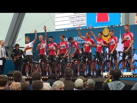 Video: Froome bekommt Gelb, als Aru die 5. Etappe der Tour de France 2017 gewinnt