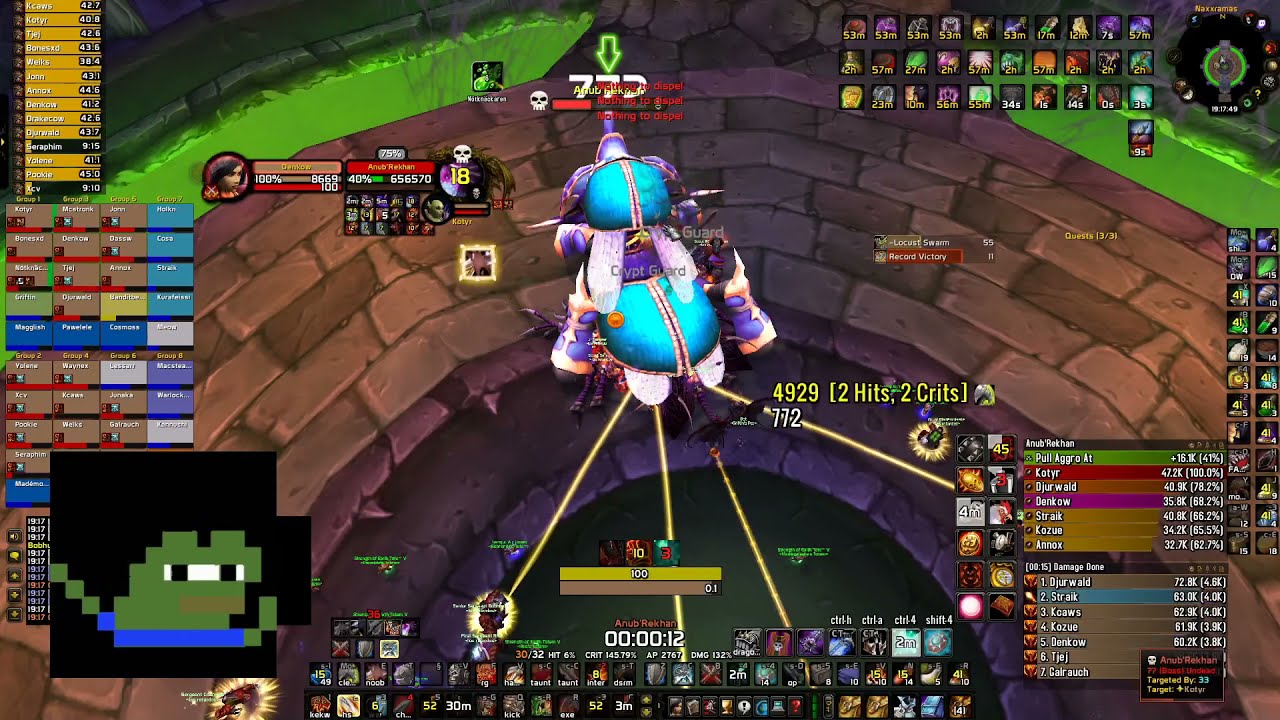 los r*tardos | Naxxramas Speedrun #1 Horde World P6 