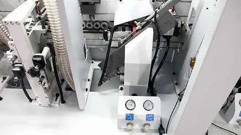 Samach- edgebander with return conveyor. One worker,save labor.