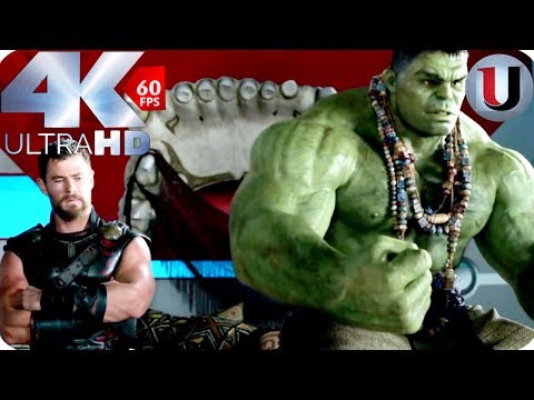Thor Ragnarok - Thor & Hulk Conversation - Hulk Like Raging Fire - MOVIE CLIP (4K)