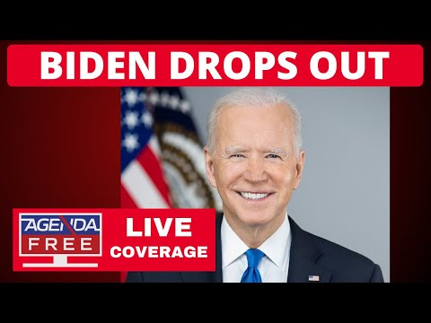 Biden Drops Out, Endorses Harris - LIVE Breaking News Coverage
