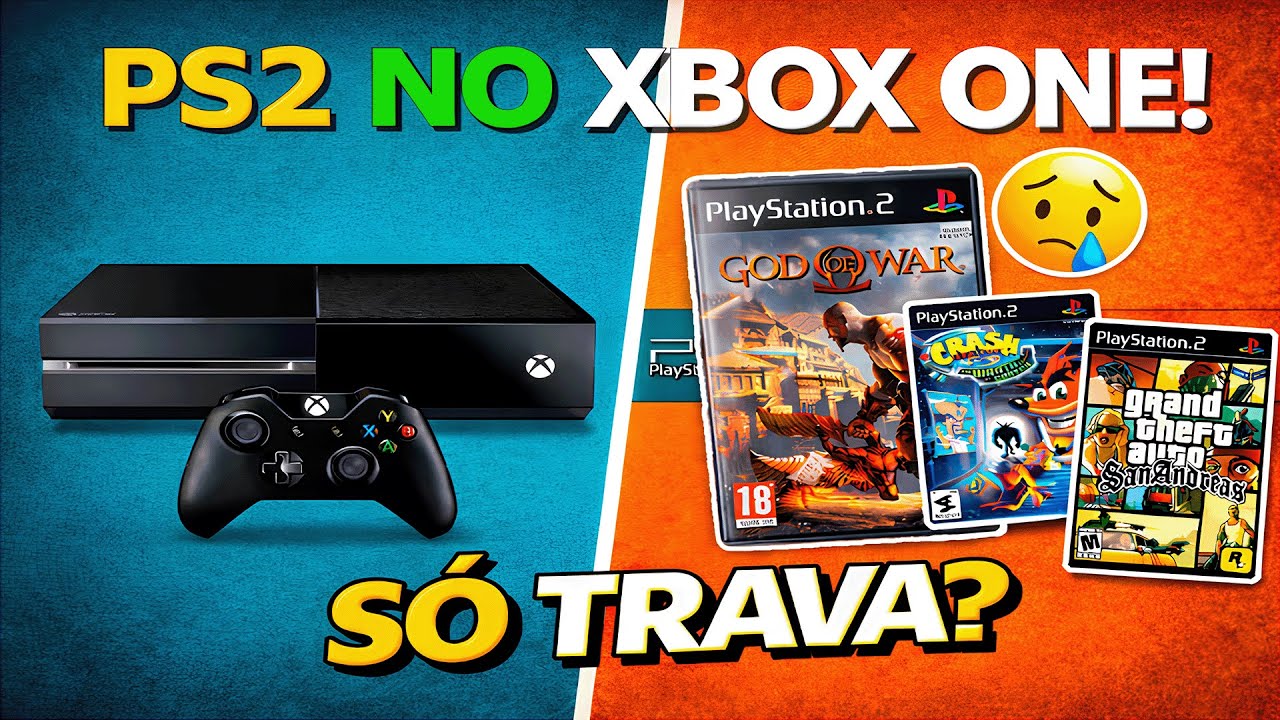 PS2 NO XBOX ONE! A Realidade que ninguém te conta (Teste Real)