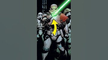The ONLY Stormtrooper to Use a Lightsaber