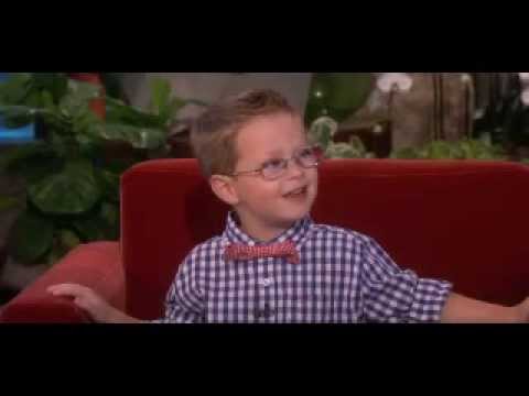 An Adorale Kid Solar System Expert On Ellen Show