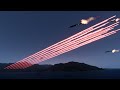 Phalanx CIWS Shooting Down Tomahawk Cruise Missiles - C-RAM in Action - Simulation