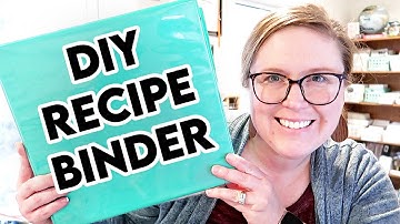 THIS IS WHY YOU NEED A RECIPE BINDER! ✨ MY DIY RECIPE BINDER TOUR
