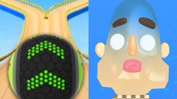 Going Balls vs  Sandwich Runner  I All level gameplay Android, IOS NEW