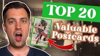 Top 20 Most Valuable Postcards in 2023