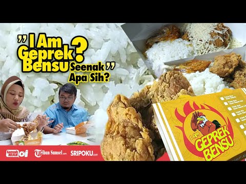 I am geprek bensu , ayam geprek bensu . . Assalamu'alaikum mank, kali ini gw mau coba bandingin aja . 