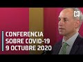 Conferencia Covid-19 en México - 9 octubre 2020