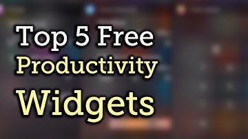 Top 5 Free Productivity Widgets for Your iPad, iPhone, iPod touch - iOS 8 [How-To]