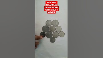 Flip the triangle upside down with only 3 moves | #shorts #ytshorts #thesolutionpark