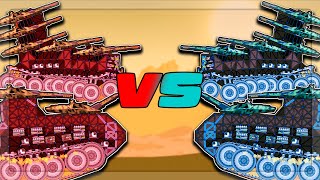 Tank Battle Royale: RED VS BLUE Showdown in Forts!
