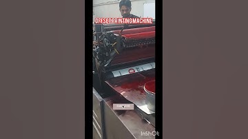 Offset printing machine #ecofriendly #machine #sorts #printing #business #viral #viralvideo #vlog